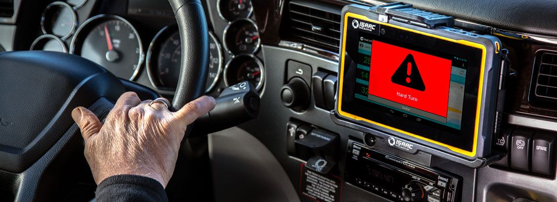In-cab real-time feedback in-cab technology for real-time feedback to driver